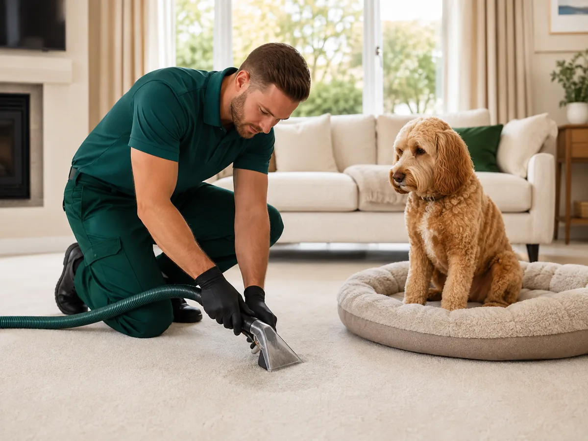 Pet area treatment